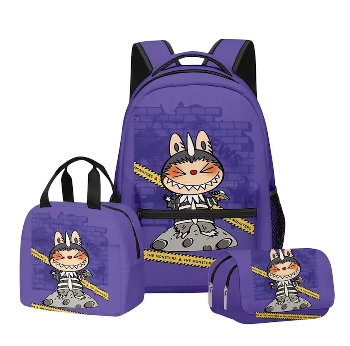 Labubu 3-in-1 Backpack Set β Street Labubu Edition