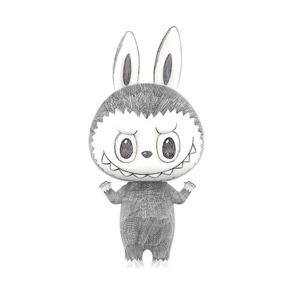 MEGA LABUBU 400% Sketch